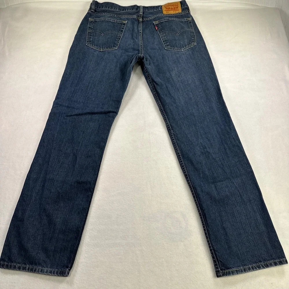 Levis 514 Mens Straight Fit Jeans Blue Denim Medium Wash W34 L31 00514-0621